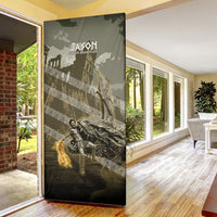 Jason Golden Fleece Seeker Door Cover Ancient Greek Mythology Heroic Warrior Dragon Battle