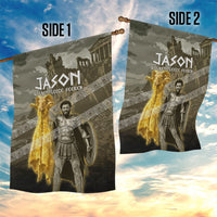 Jason Golden Fleece Seeker Garden Flag Ancient Greek Mythology Heroic Warrior Dragon Battle