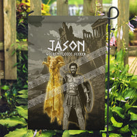 Jason Golden Fleece Seeker Garden Flag Ancient Greek Mythology Heroic Warrior Dragon Battle