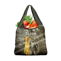 Jason Golden Fleece Seeker Grocery Bag Ancient Greek Mythology Heroic Warrior Dragon Battle