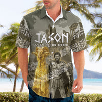 Jason Golden Fleece Seeker Hawaiian Shirt Ancient Greek Mythology Heroic Warrior Dragon Battle