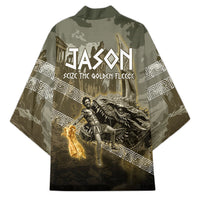 Jason Golden Fleece Seeker Kimono Ancient Greek Mythology Heroic Warrior Dragon Battle