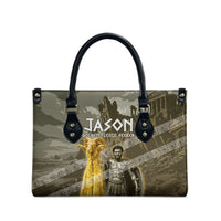 Jason Golden Fleece Seeker Leather Bag Ancient Greek Mythology Heroic Warrior Dragon Battle