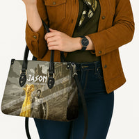 Jason Golden Fleece Seeker Leather Bag Ancient Greek Mythology Heroic Warrior Dragon Battle