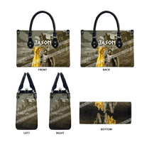 Jason Golden Fleece Seeker Leather Bag Ancient Greek Mythology Heroic Warrior Dragon Battle