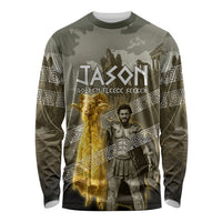 Jason Golden Fleece Seeker Long Sleeve Shirt Ancient Greek Mythology Heroic Warrior Dragon Battle