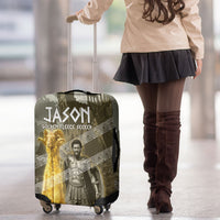 Jason Golden Fleece Seeker Luggage Cover Ancient Greek Mythology Heroic Warrior Dragon Battle