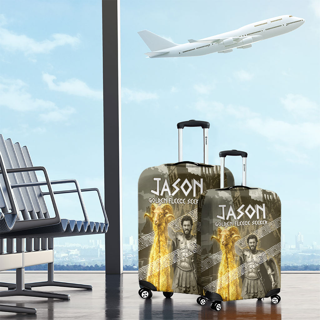 Jason Golden Fleece Seeker Luggage Cover Ancient Greek Mythology Heroic Warrior Dragon Battle