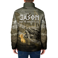 Jason Golden Fleece Seeker Padded Jacket Ancient Greek Mythology Heroic Warrior Dragon Battle