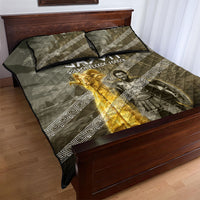Jason Golden Fleece Seeker Quilt Bed Set Ancient Greek Mythology Heroic Warrior Dragon Battle