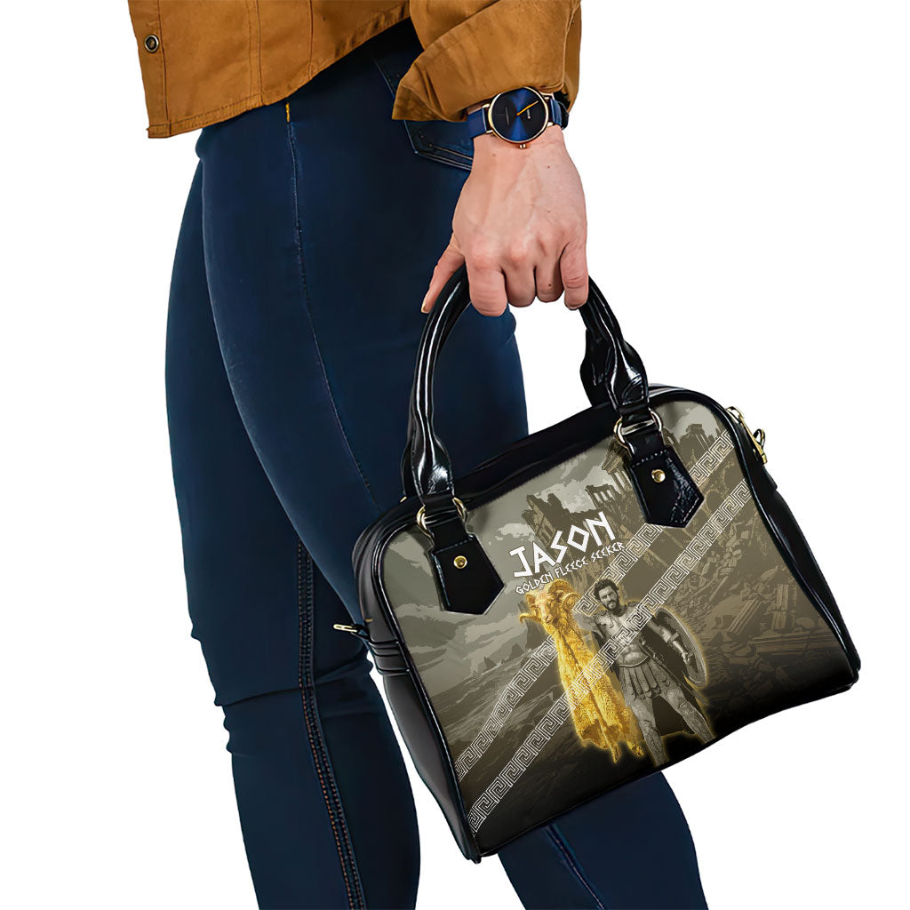Jason Golden Fleece Seeker Shoulder Handbag Ancient Greek Mythology Heroic Warrior Dragon Battle