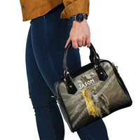 Jason Golden Fleece Seeker Shoulder Handbag Ancient Greek Mythology Heroic Warrior Dragon Battle