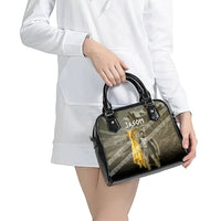 Jason Golden Fleece Seeker Shoulder Handbag Ancient Greek Mythology Heroic Warrior Dragon Battle