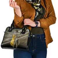 Jason Golden Fleece Seeker Shoulder Handbag Ancient Greek Mythology Heroic Warrior Dragon Battle