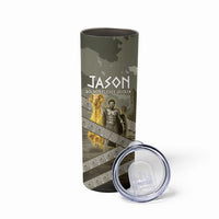 Jason Golden Fleece Seeker Skinny Tumbler Ancient Greek Mythology Heroic Warrior Dragon Battle