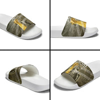 Jason Golden Fleece Seeker Slide Sandals Ancient Greek Mythology Heroic Warrior Dragon Battle