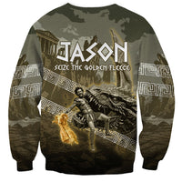Jason Golden Fleece Seeker Sweatshirt Ancient Greek Mythology Heroic Warrior Dragon Battle