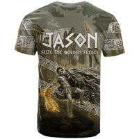 Jason Golden Fleece Seeker T Shirt Ancient Greek Mythology Heroic Warrior Dragon Battle