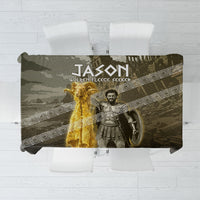 Jason Golden Fleece Seeker Tablecloth Ancient Greek Mythology Heroic Warrior Dragon Battle