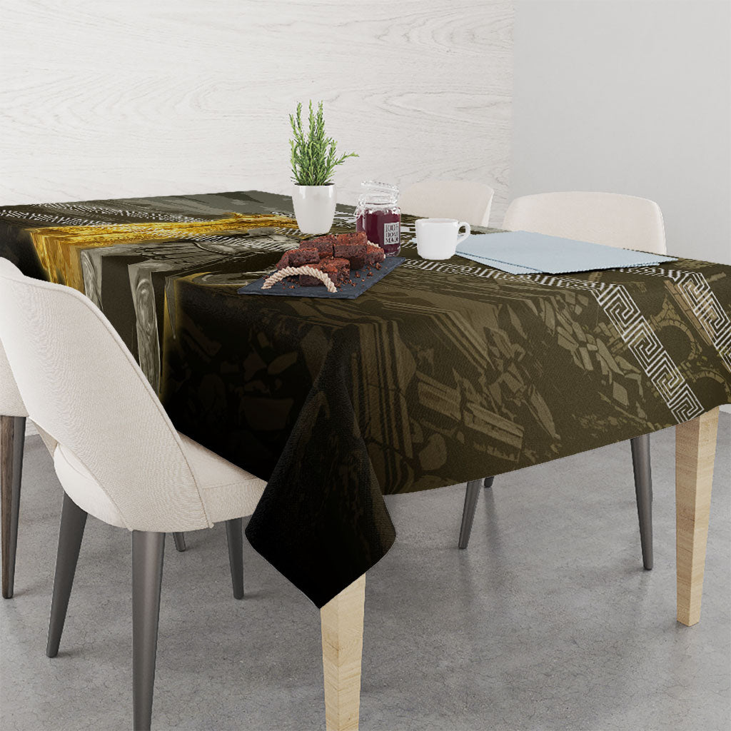Jason Golden Fleece Seeker Tablecloth Ancient Greek Mythology Heroic Warrior Dragon Battle