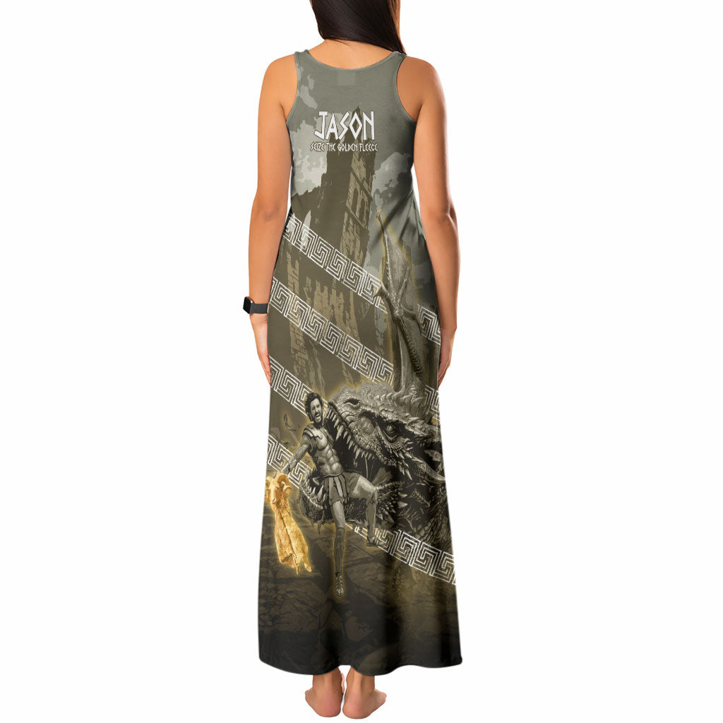 Jason Golden Fleece Seeker Tank Maxi Dress Ancient Greek Mythology Heroic Warrior Dragon Battle