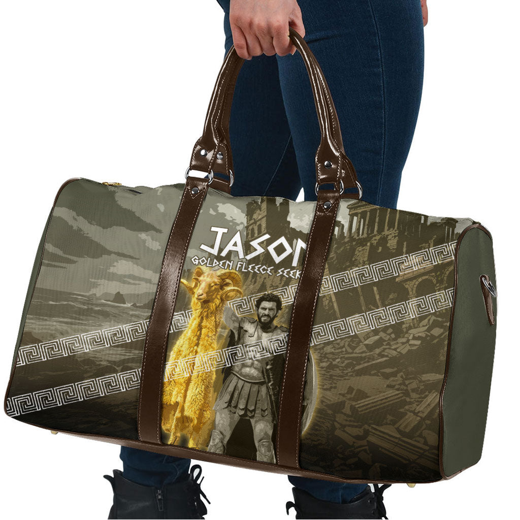 Jason Golden Fleece Seeker Travel Bag Ancient Greek Mythology Heroic Warrior Dragon Battle