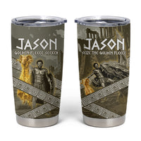 Jason Golden Fleece Seeker Tumbler Cup Ancient Greek Mythology Heroic Warrior Dragon Battle
