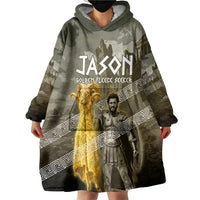 Jason Golden Fleece Seeker Wearable Blanket Hoodie Ancient Greek Mythology Heroic Warrior Dragon Battle