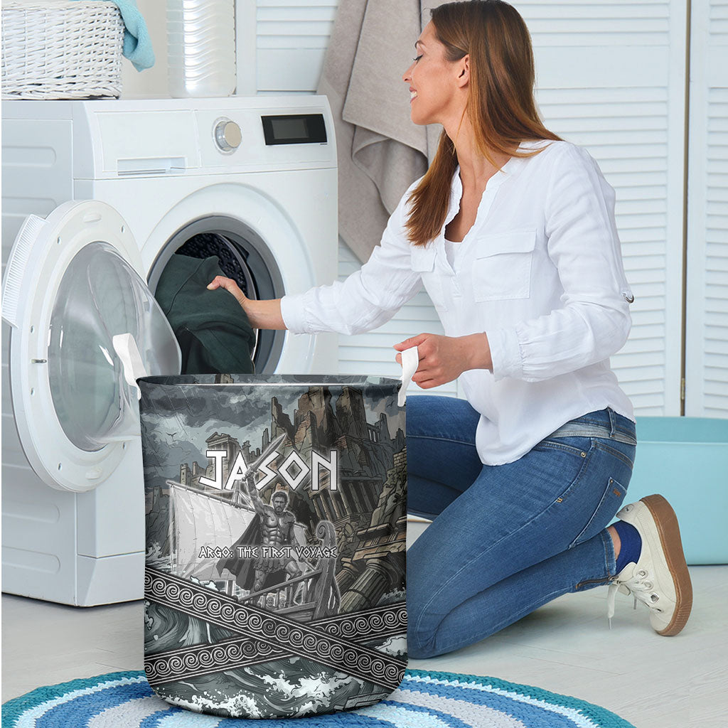 Jason Argo The First Voyage Laundry Basket Ancient Greek Mythology Heroic Warrior Dragon Battle