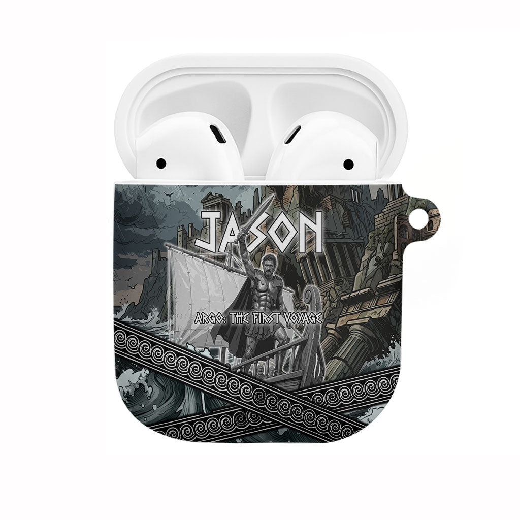 Jason Argo The First Voyage AirPods Case Ancient Greek Mythology Heroic Warrior Dragon Battle