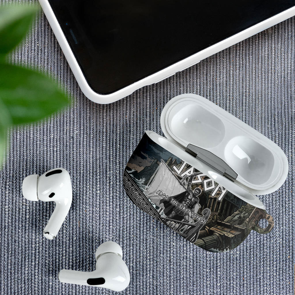 Jason Argo The First Voyage AirPods Case Ancient Greek Mythology Heroic Warrior Dragon Battle
