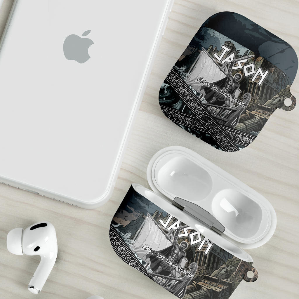 Jason Argo The First Voyage AirPods Case Ancient Greek Mythology Heroic Warrior Dragon Battle