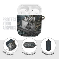 Jason Argo The First Voyage AirPods Case Ancient Greek Mythology Heroic Warrior Dragon Battle