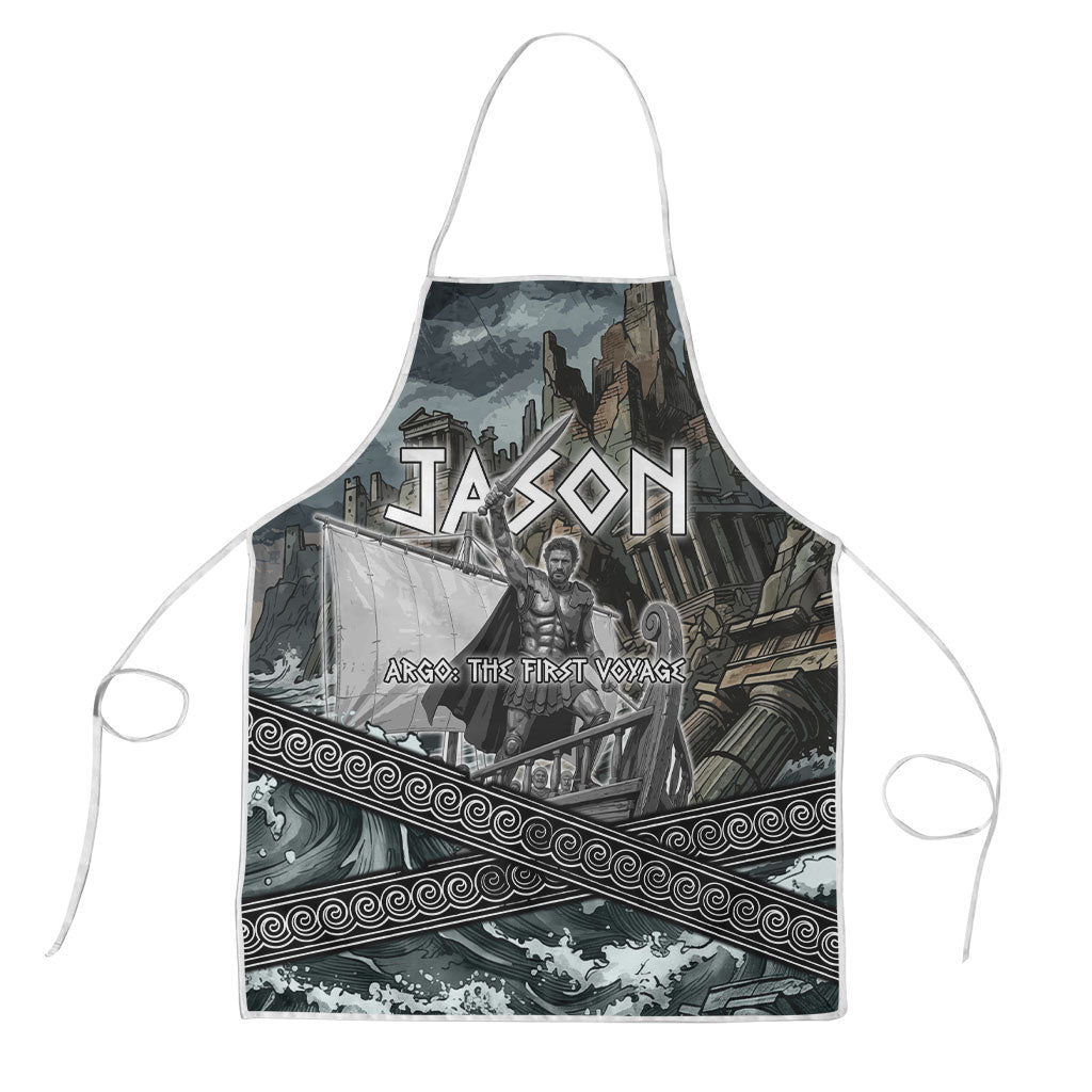 Jason Argo The First Voyage Apron Ancient Greek Mythology Heroic Warrior Dragon Battle