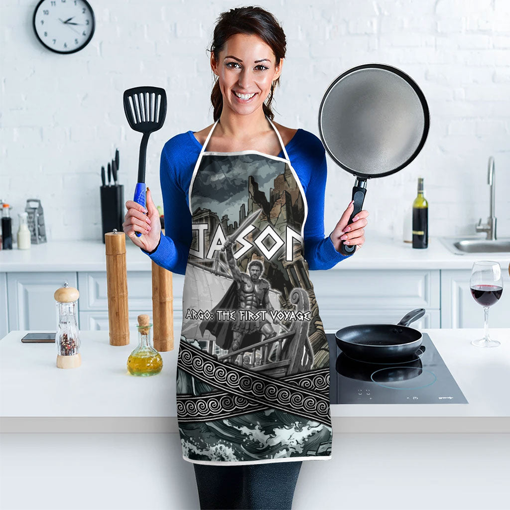 Jason Argo The First Voyage Apron Ancient Greek Mythology Heroic Warrior Dragon Battle