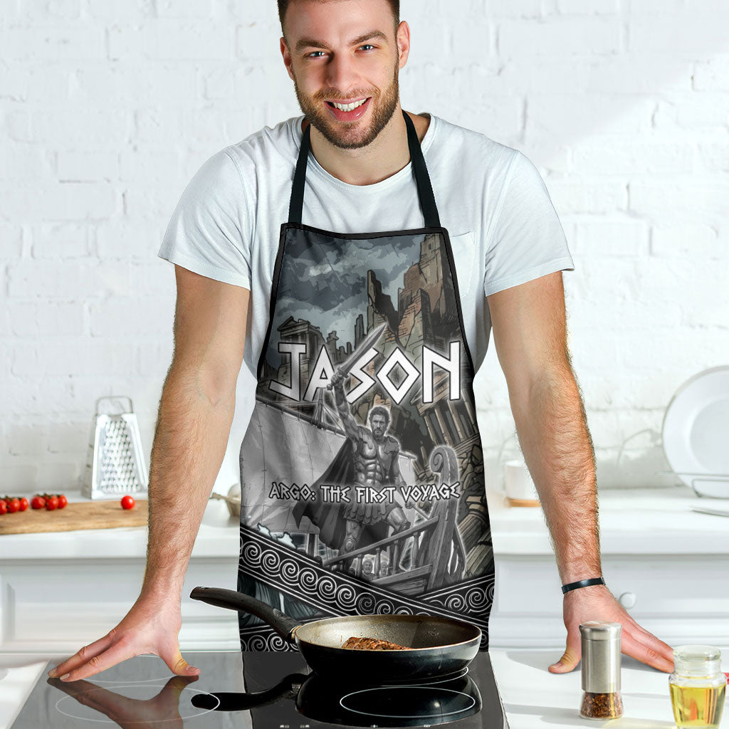 Jason Argo The First Voyage Apron Ancient Greek Mythology Heroic Warrior Dragon Battle
