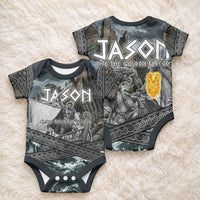 Jason Argo The First Voyage Baby Onesie Ancient Greek Mythology Heroic Warrior Dragon Battle