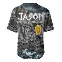Jason Argo The First Voyage Baseball Jersey Ancient Greek Mythology Heroic Warrior Dragon Battle