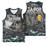 Jason Argo The First Voyage Basketball Jersey Ancient Greek Mythology Heroic Warrior Dragon Battle