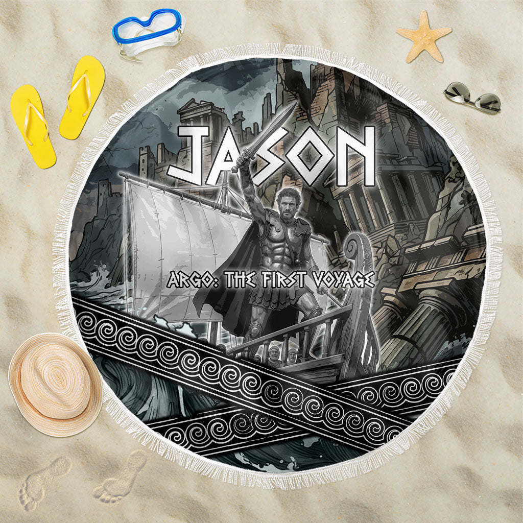 Jason Argo The First Voyage Beach Blanket Ancient Greek Mythology Heroic Warrior Dragon Battle