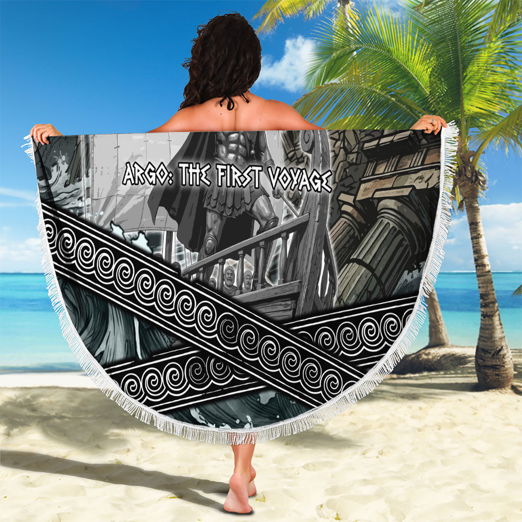 Jason Argo The First Voyage Beach Blanket Ancient Greek Mythology Heroic Warrior Dragon Battle