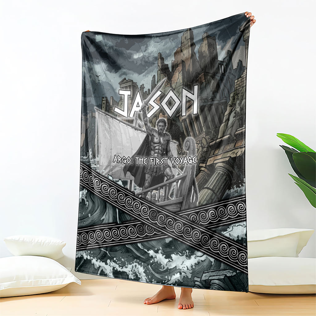 Jason Argo The First Voyage Blanket Ancient Greek Mythology Heroic Warrior Dragon Battle