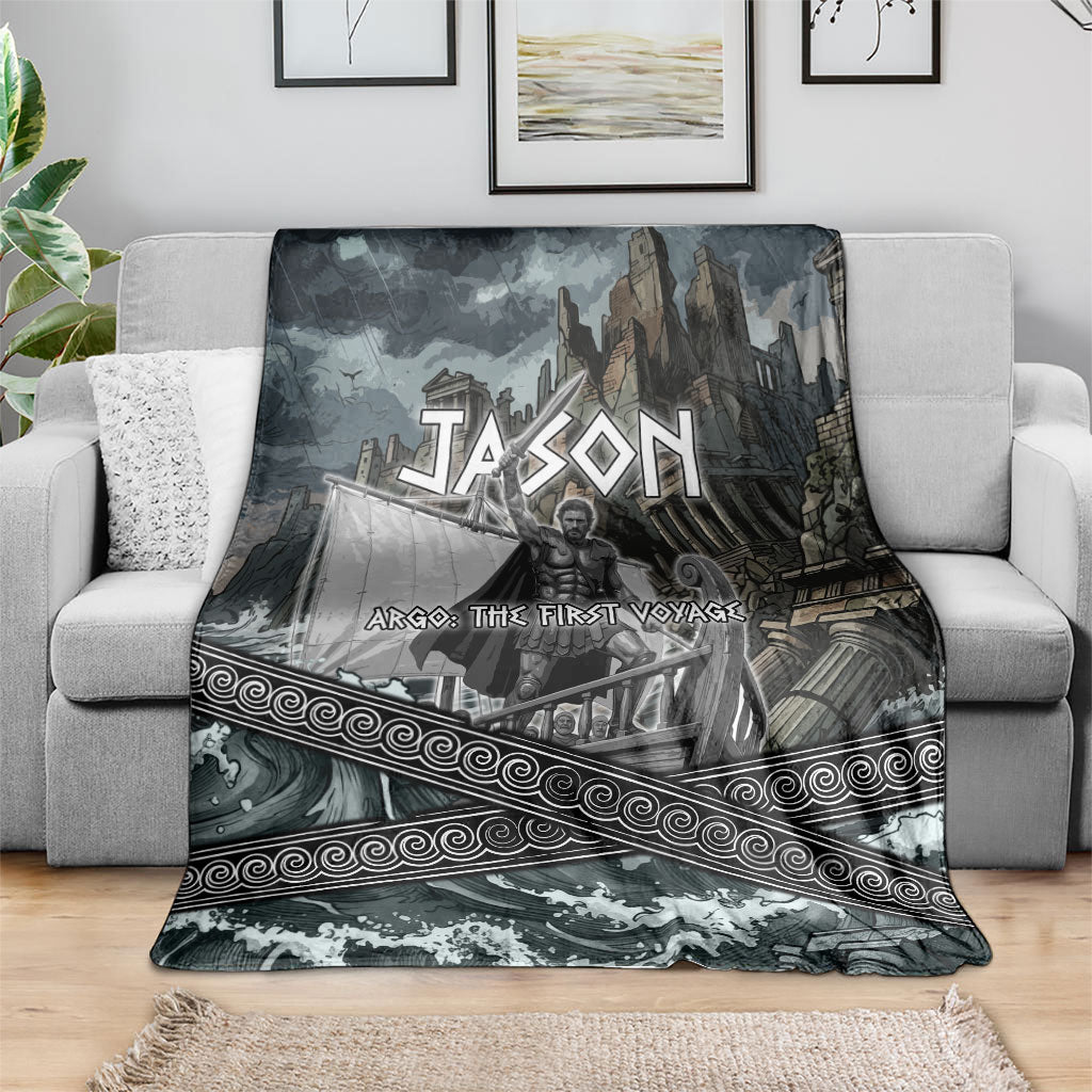 Jason Argo The First Voyage Blanket Ancient Greek Mythology Heroic Warrior Dragon Battle