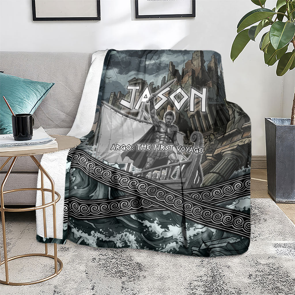 Jason Argo The First Voyage Blanket Ancient Greek Mythology Heroic Warrior Dragon Battle