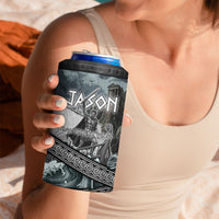 Jason Argo The First Voyage 4 in 1 Can Cooler Tumbler Ancient Greek Mythology Heroic Warrior Dragon Battle