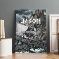 Jason Argo The First Voyage Canvas Wall Art Ancient Greek Mythology Heroic Warrior Dragon Battle