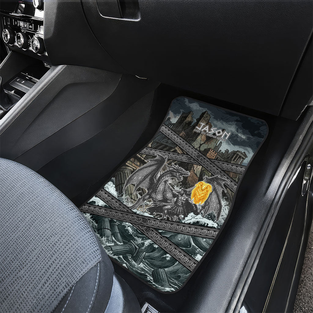 Jason Argo The First Voyage Car Mats Ancient Greek Mythology Heroic Warrior Dragon Battle