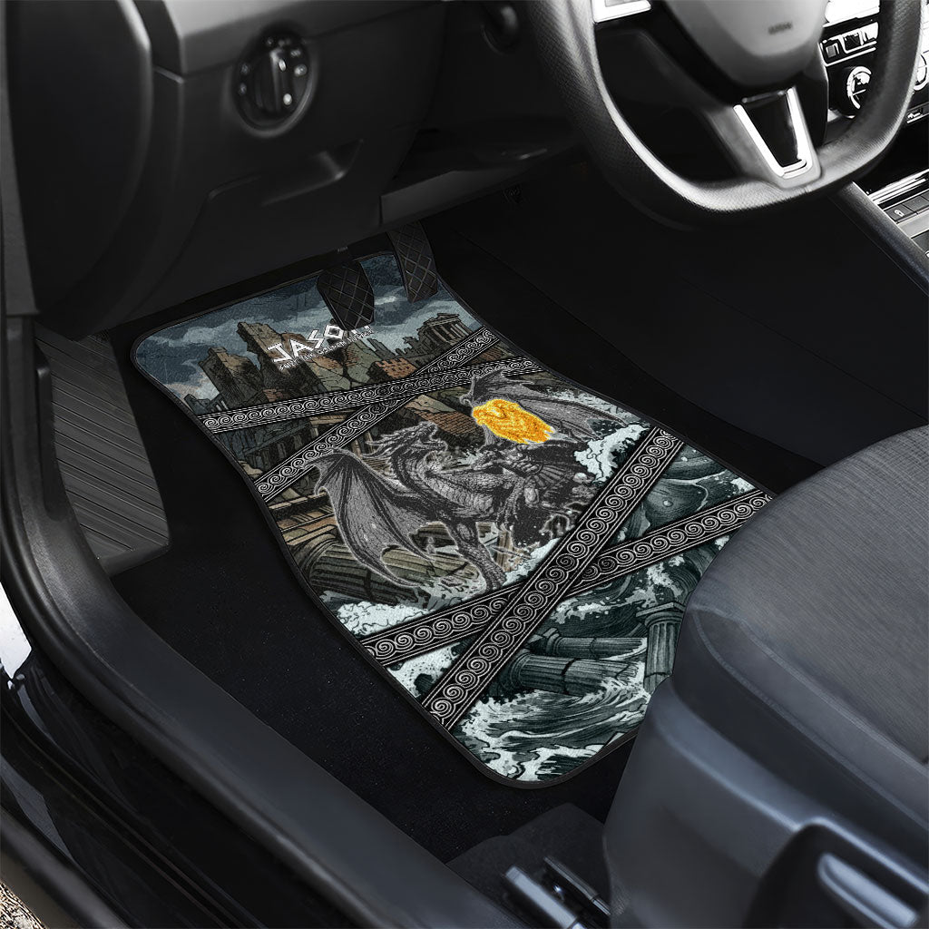 Jason Argo The First Voyage Car Mats Ancient Greek Mythology Heroic Warrior Dragon Battle