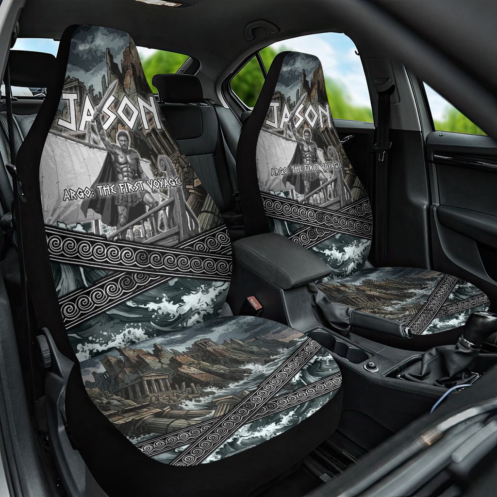 Jason Argo The First Voyage Car Seat Cover Ancient Greek Mythology Heroic Warrior Dragon Battle