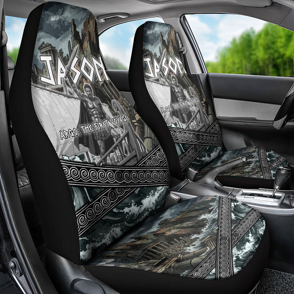 Jason Argo The First Voyage Car Seat Cover Ancient Greek Mythology Heroic Warrior Dragon Battle